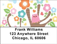 Cute Owls Address Labels