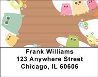 Cute Owls Address Labels