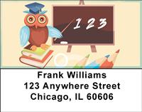Wise Old Owl Address Labels