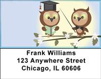 Wise Old Owl Address Labels
