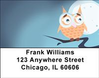Night Owls Address Labels