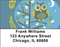 Night Owls Address Labels