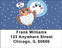Night Owls Address Labels
