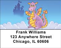 Purple Dragon Address Labels