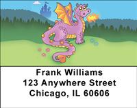 Purple Dragon Address Labels