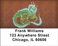 Oriental Dragons Address Labels