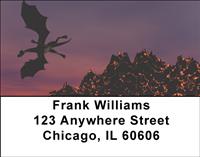 Fearsome Dragons Address Labels