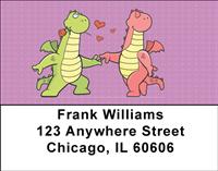 Dragon Romance Address Labels