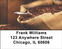 Coffee Beans Address Labels