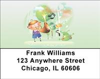 Summer Frog Fun Address Labels