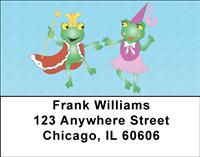 Frog Couples Address Labels