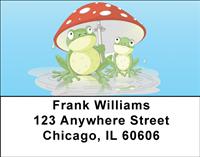Frog Couples Address Labels