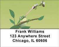Frogs On Branches Address Labels