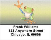 Whimsical Frogs Address Labels