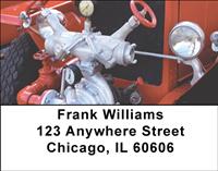 Classic Fire Engine Parts Address Labels