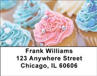 Colorful Cupcakes Address Labels