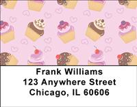 Cupcake Fun Address Labels