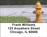 Fire Hydrants Address Labels