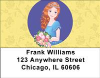 Pretty Princesses Address Labels