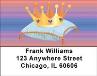 Princess Crown Address Labels
