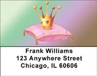 Princess Crown Address Labels