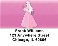 Princess In Pink Address Labels