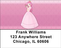 Princess In Pink Address Labels