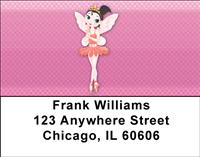 Ballerina Princess Address Labels