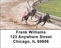 Greyhound Races Address Labels