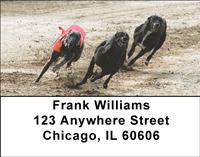 Greyhound Races Address Labels