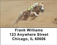 Sprinting Greyhounds Address Labels