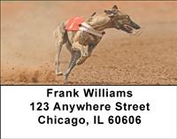 Sprinting Greyhounds Address Labels