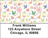 Peace Symbols Address Labels