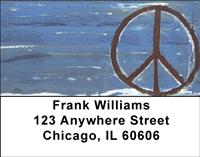 Peace All Around Address Labels