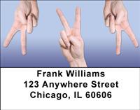 Peace Out Address Labels