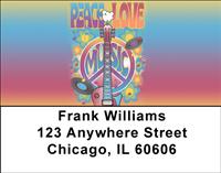 Peace And Music Address Labels