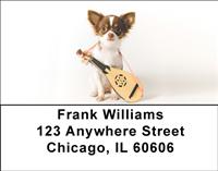 Cute Chihuahua Pups Address Labels