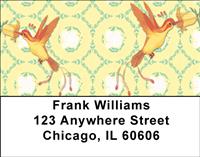 Pretty Hummingbirds Address Labels