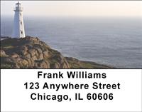 Rocky Shore Lighthouses Address Labels