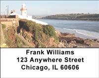 Rocky Shore Lighthouses Address Labels
