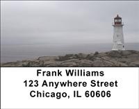 Lighthouses In The Fog Address Labels
