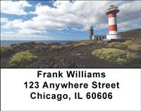 Red Lighthouses Address Labels