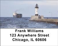 Pier Lighthouses Address Labels