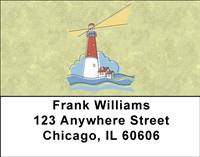 Classic Lighthouses Address Labels