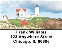Serene Lighthouses Address Labels