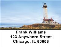 Serene Lighthouses Address Labels
