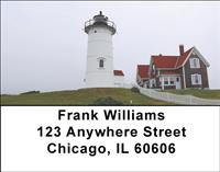 Serene Lighthouses Address Labels