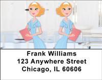 Charismatic Nurses Address Labels