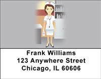 Classic Nurses Address Labels