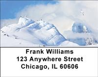 Snowy Peaks Address Labels